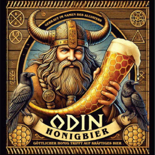 Odin Trunk - Honigbier - 24 Flaschen im Karton