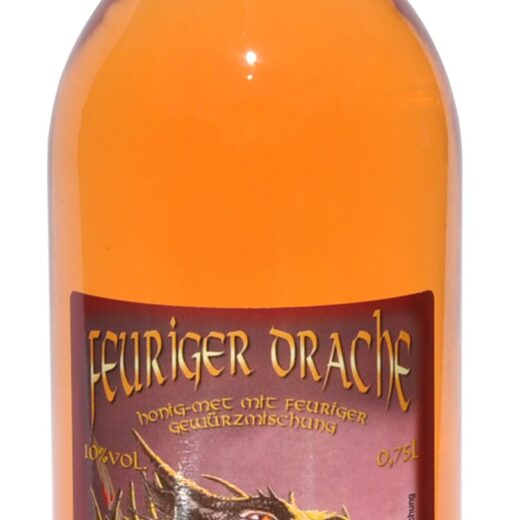 Met "Feuriger Drache" - Scharfer Met mit Chili