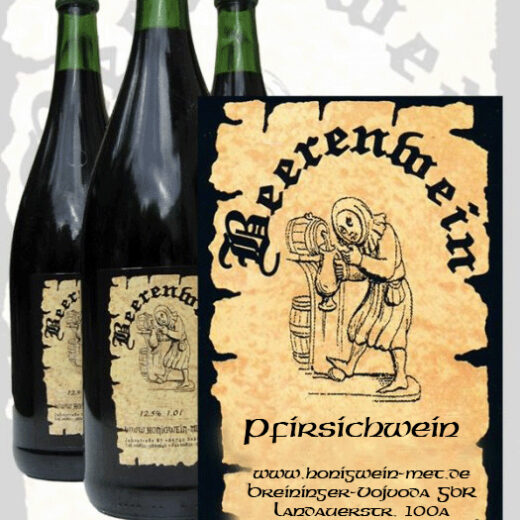 Pfirsichwein